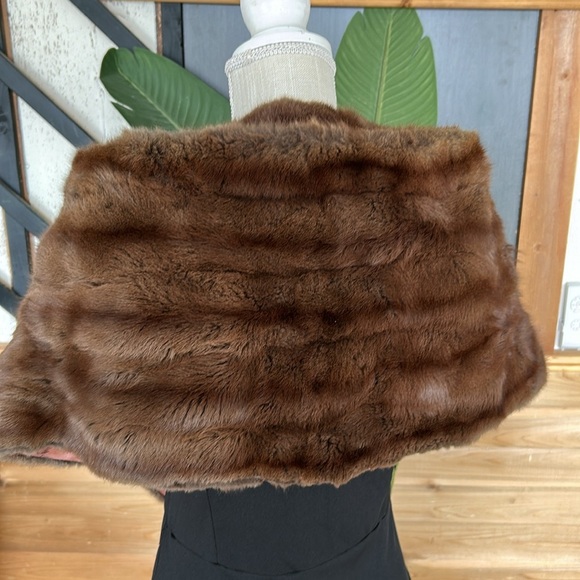 Vintage I.J. FOX Mink Fur Fox , Paris, London and New York 1950s mint condition - Picture 3 of 13